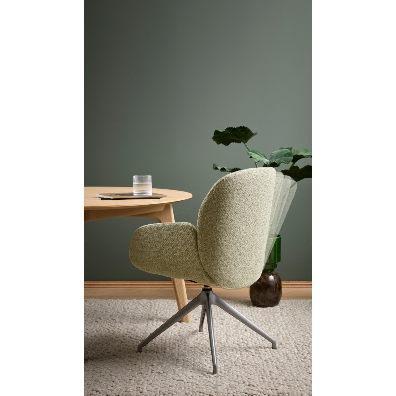 CHAISE DE REPAS BAY  pieds pivotant